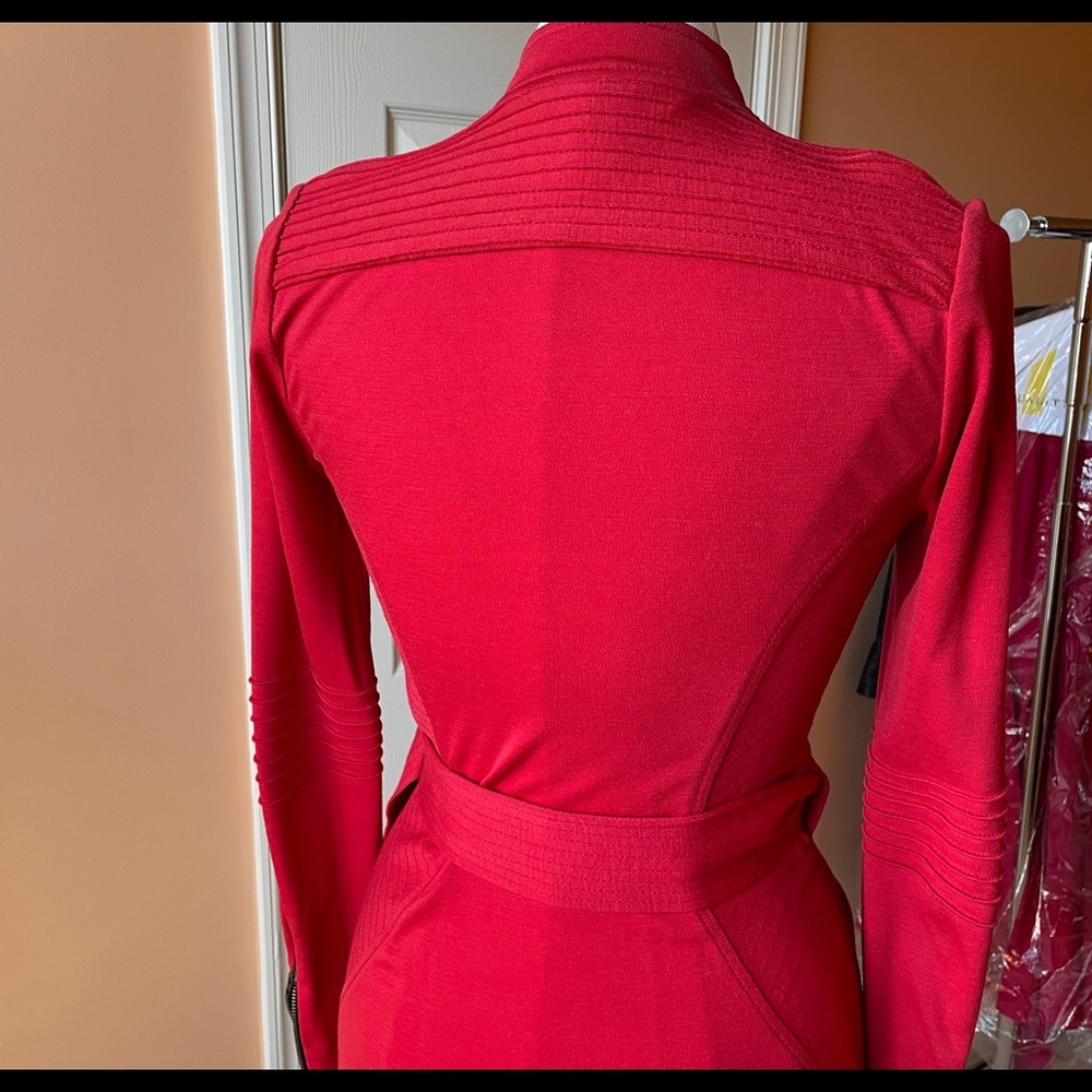 Dvf Wrap Dress With Brass Detailing - image 4